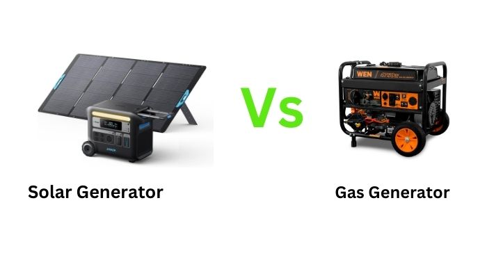 Solar Generator Vs Gas Generator