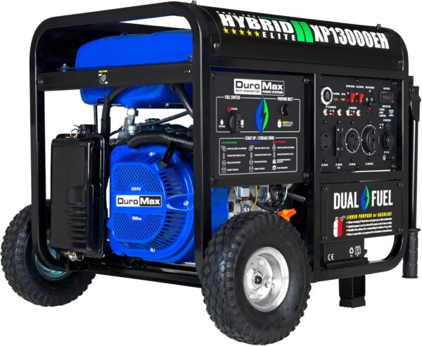 DuroMax 13000 Watt Dual Fuel Portable Generator - XP13000EH