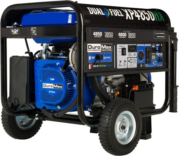 DuroMax 4850 watt Dual Fuel Portable Generator