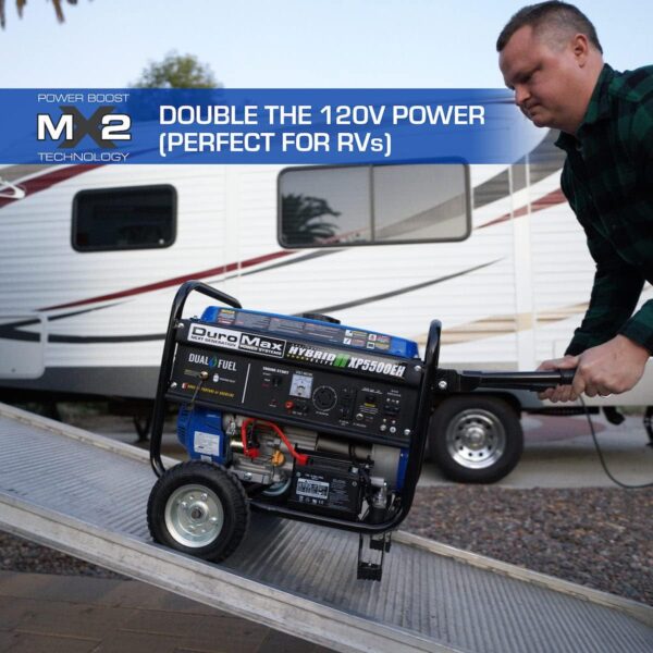 DuroMax Dual Fuel Portable Generator - 2