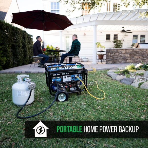 DuroMax XP5500HX Dual Fuel Portable Generator 3