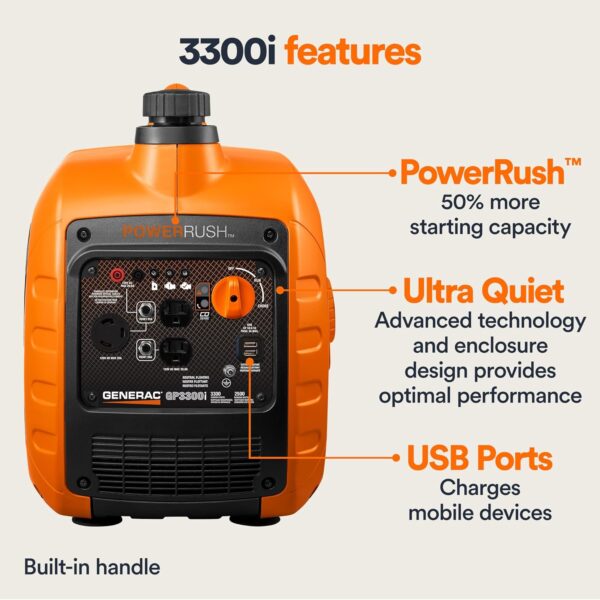 Generac 3300 Watt Inverter Generator 4