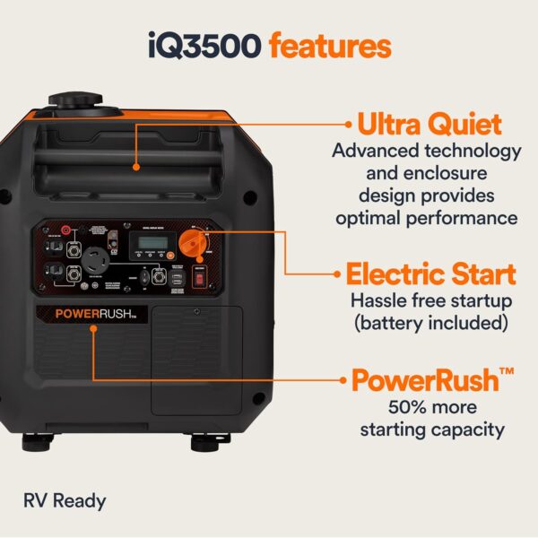 Generac 3500 Watt Portable Inverter Generator 4