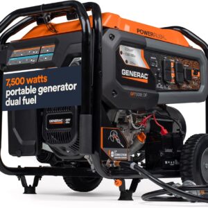 Generac 7500 Watt Dual Fuel Generator