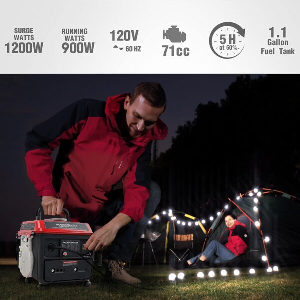 PowerSmart 1200W Portable Generator 3