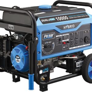 Pulsar 10,000W Dual Fuel Portable Generator