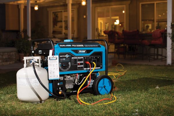 Pulsar 12000 Watt Dual Fuel Portable Generator 4