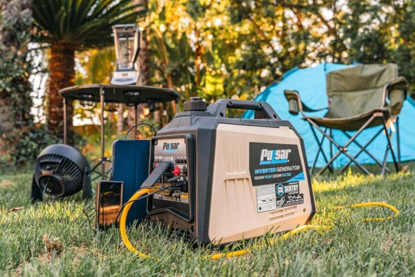 Pulsar 1600W Portable Gas Inverter Generator 2