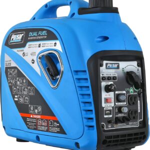 Pulsar 2200W Portable Dual Fuel Inverter Generator