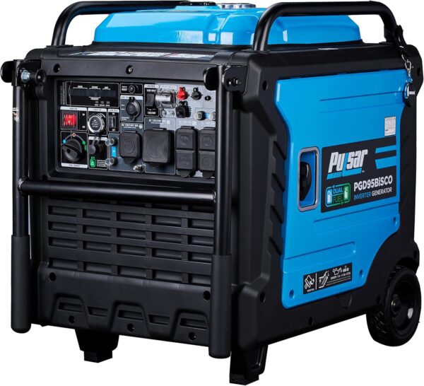 Pulsar 9500 Watt Portable Inverter Generator Home Backup