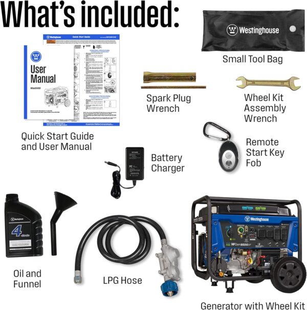 Westinghouse 12500 Watt Portable Generator - 2