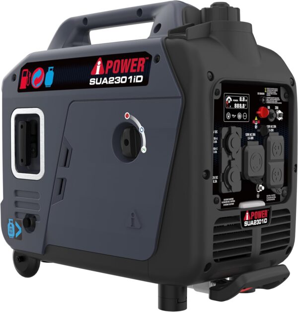 A-iPower 2300 Watt Dual Fuel Inverter Generator