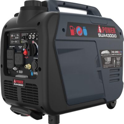 A-iPower 4300W Dual Fuel Inverter Generator (SUA4300iD)