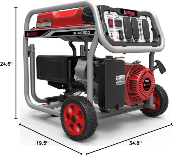 A-iPower SUA4500 4500 Watt Generator -4