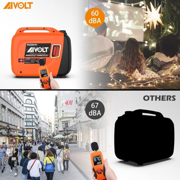 AIVOLT 4300W Inverter Generator -3