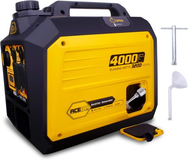 Aceup Energy 4000 Watt Portable Inverter Generator -2