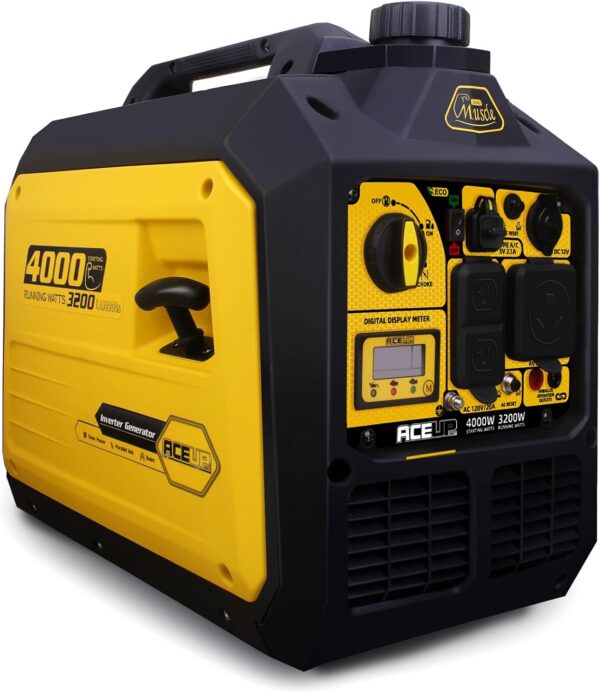 Aceup Energy 4000 Watt Portable Inverter Generator