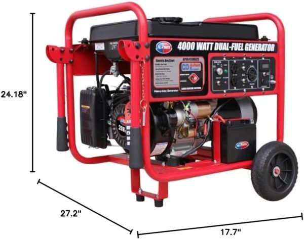 All Power APGG4000 4000-Watt Gasoline Powered Portable Generator -3