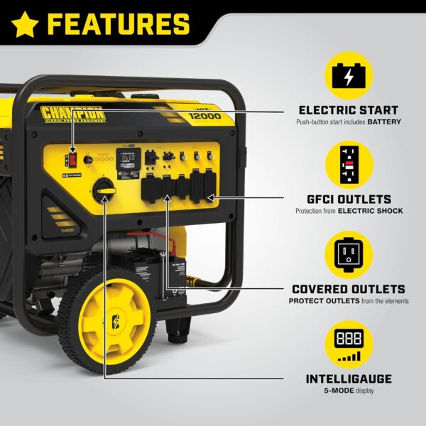 Champion 15000 Watt Portable Generator -2