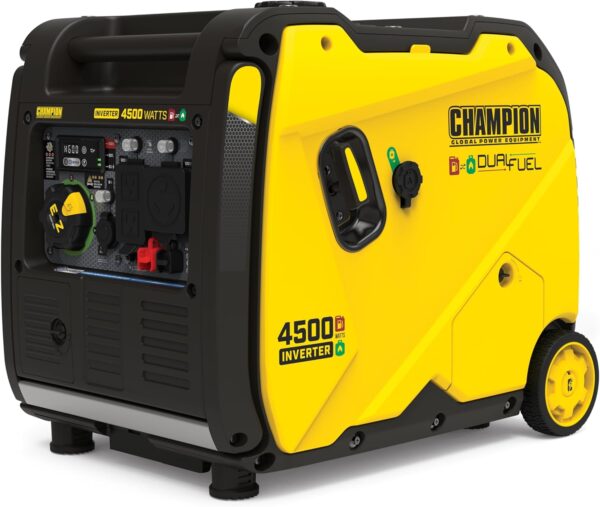 Champion 4500 Watt Dual Fuel Inverter Generator