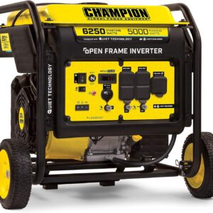 Champion 6250 Watt Portable Open Frame Inverter Generator