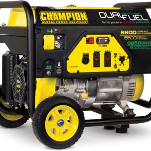 Champion 6900 Watt Dual Fuel Generator