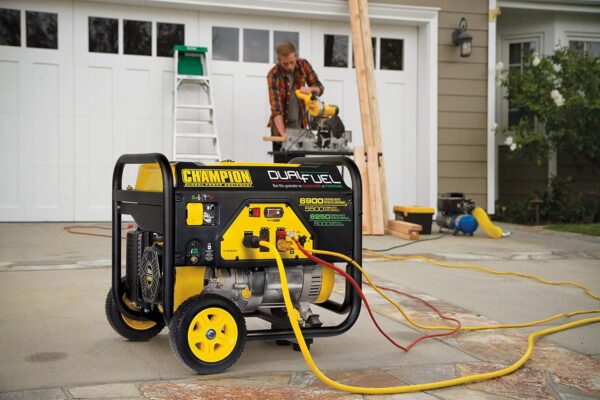 Champion 6900 Watt Dual Fuel Generator -4