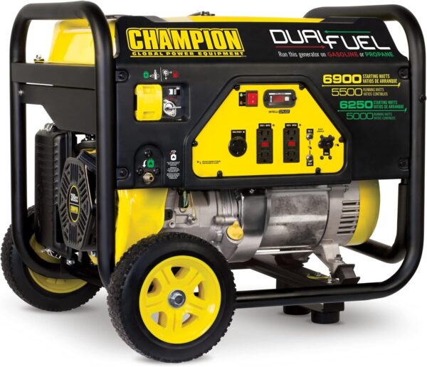 Champion 6900 Watt Dual Fuel Generator