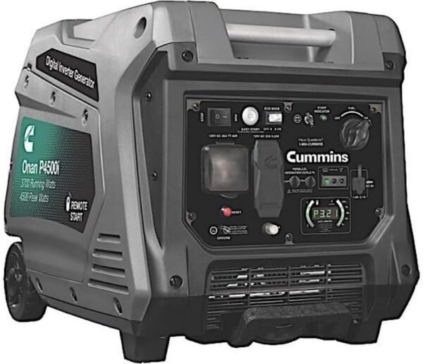 Cummins Onan P4500I 3700 watt Portable Inverter Generator