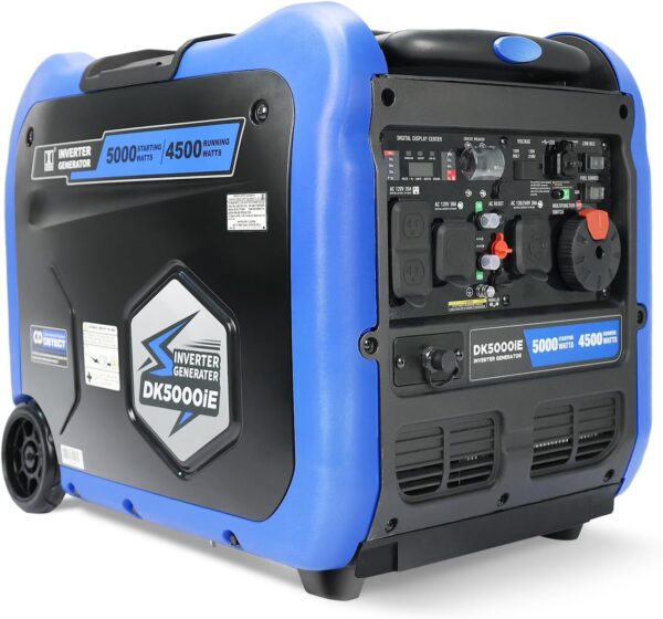 DK DK5000iE 5000W Gas Inverter Generator