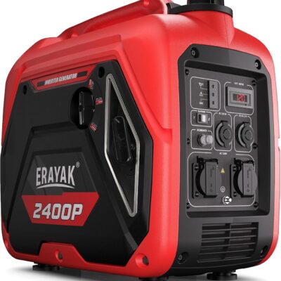 ERAYAK 2400 Watt Portable Inverter Generator for Home Use