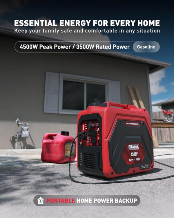 ERAYAK 4500W Portable Inverter Generator -2