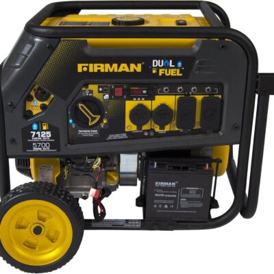 FIRMAN 7125 Watt Dual Fuel Generator