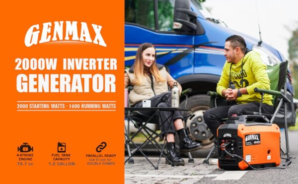 GENMAX GM2000i 2000 watt inverter Generator -3