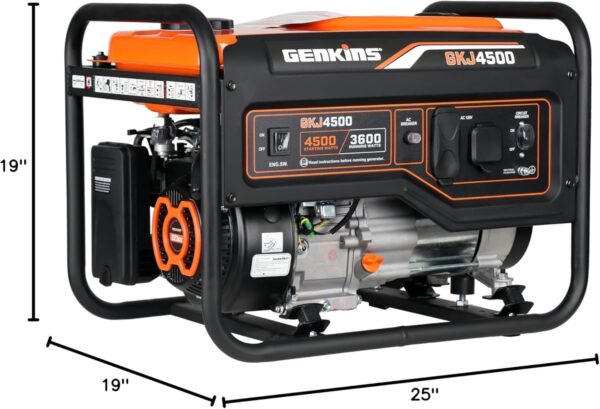 Genkins 4500 Watt Portable Generator -4