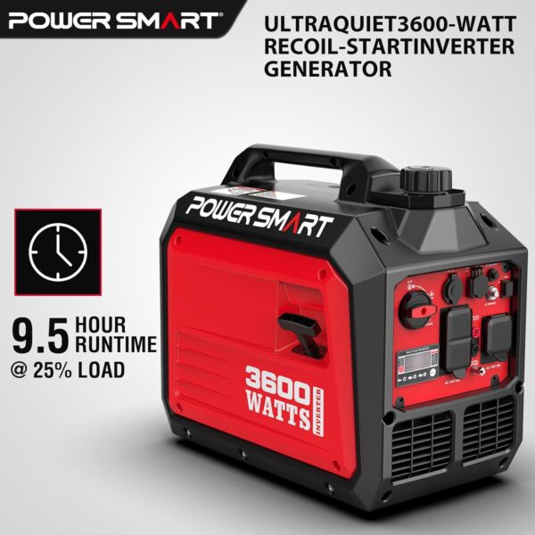 PowerSmart 3600-Watt Portable Inverter Generator -4