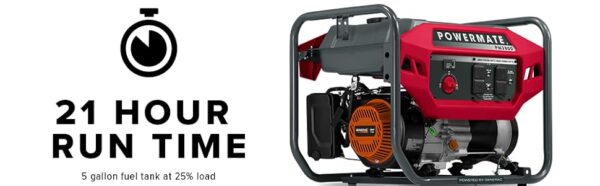 Powermate PM3800 3800 Watt Open Frame Generator -4