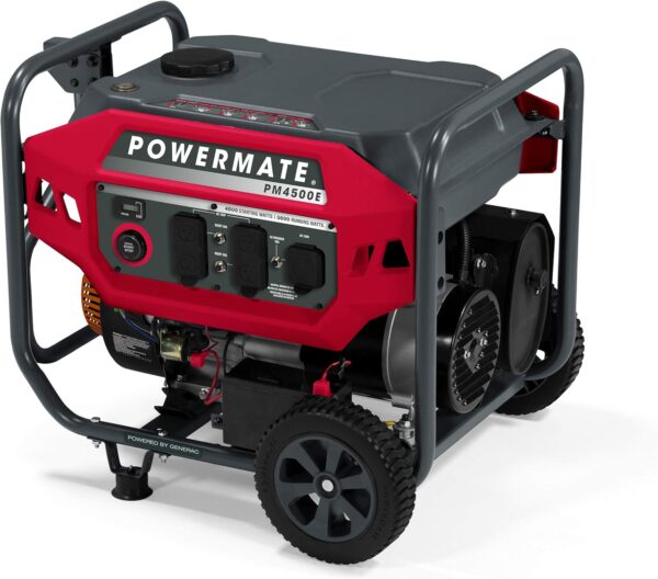 Powermate PM4500E 4500 Watt Gas Powered Generator -4