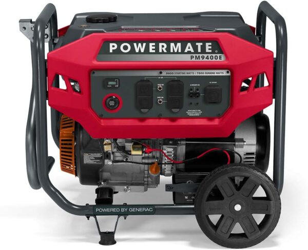 Powermate PM9400E 9400 Watt Open Frame Generator -2