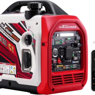 maXpeedingrods 4000 Watt Dual Fuel Inverter Generator