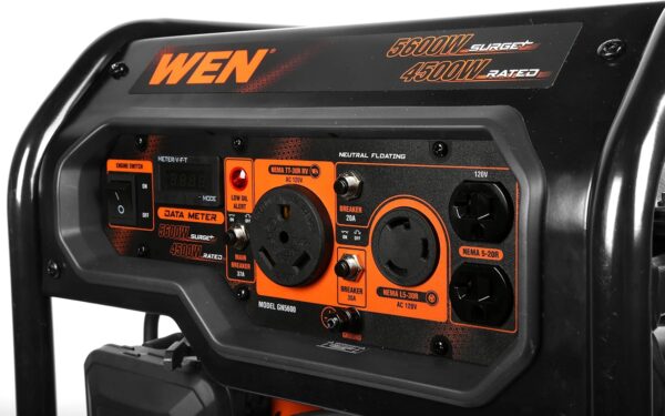 wen 5600 watt portable generator -3