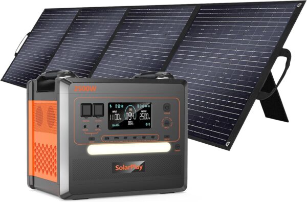 2500 watt solar generator